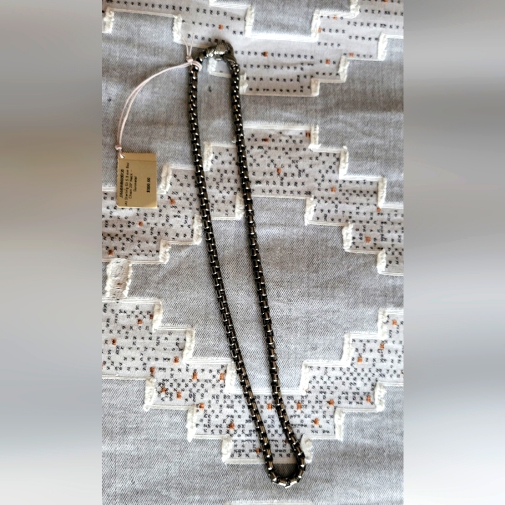 JAI Sterling Silver 5.3mm Box Chain 20"